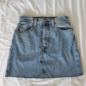 Denim Blue Women's Skirt